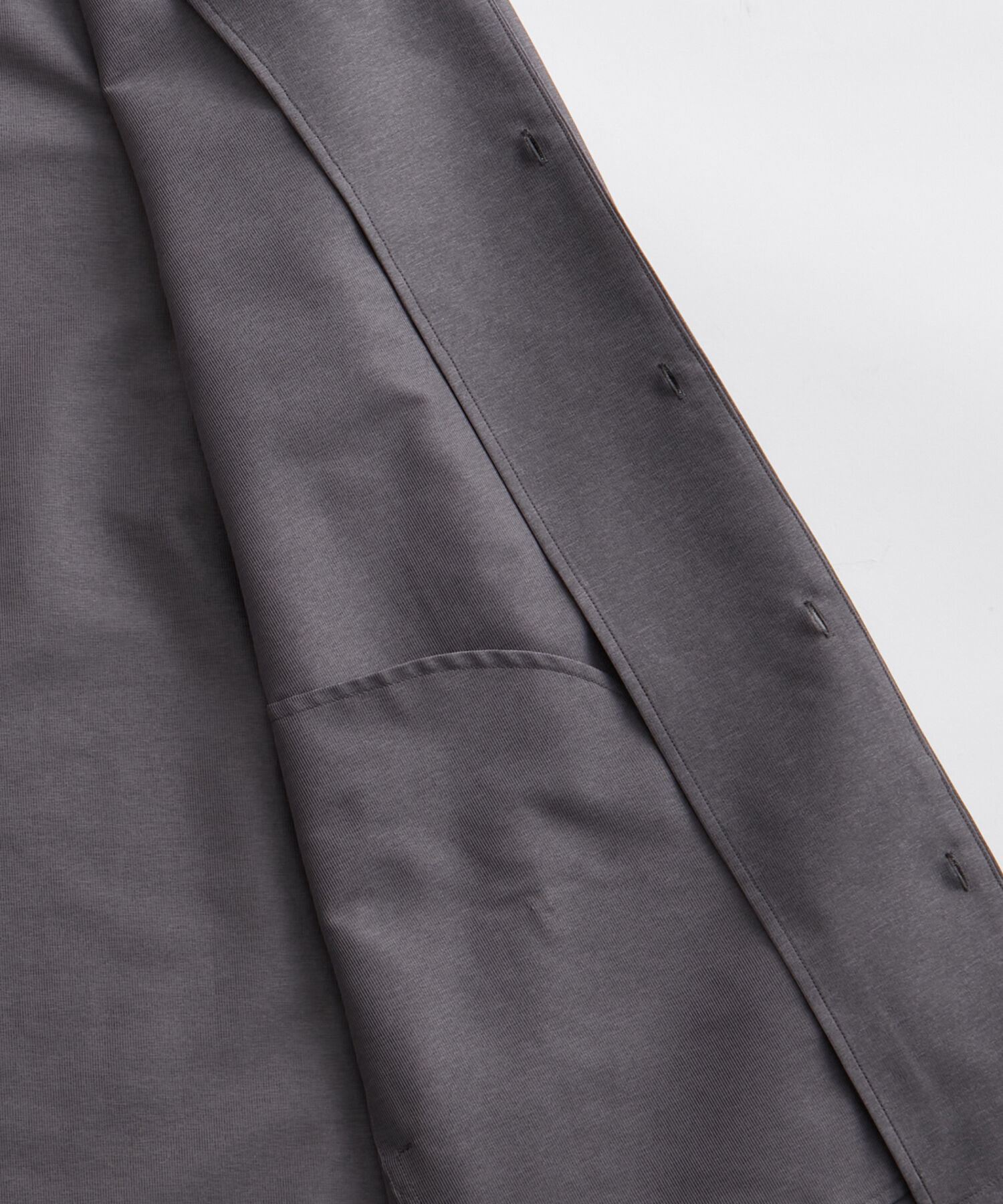 ADAM ET ROPE'「【(F)LIGHT/フライト】超軽量 オーバーサイズ シアー オープンカラーシャツ / 速乾 / ストレッチ / イージ」|シャツ・ブラウス|