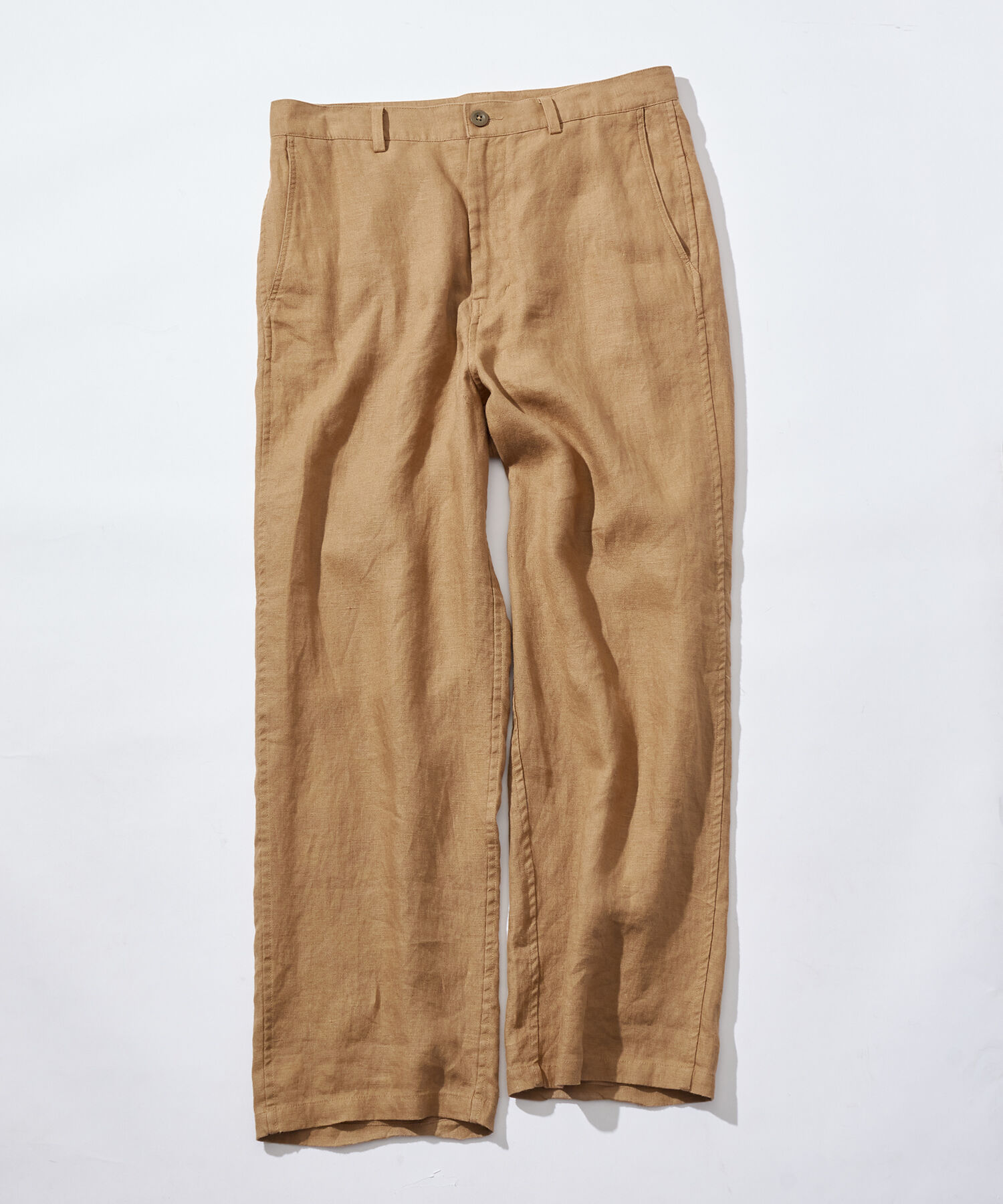 ADAM ET ROPE'「リネン ワイドパンツ / ロングシーズン着用可能 / セットアップ対応」|スラックス|