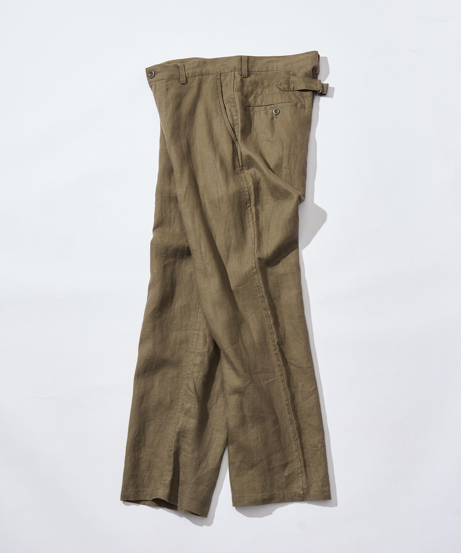 ADAM ET ROPE'「リネン ワイドパンツ / ロングシーズン着用可能 / セットアップ対応」|スラックス|