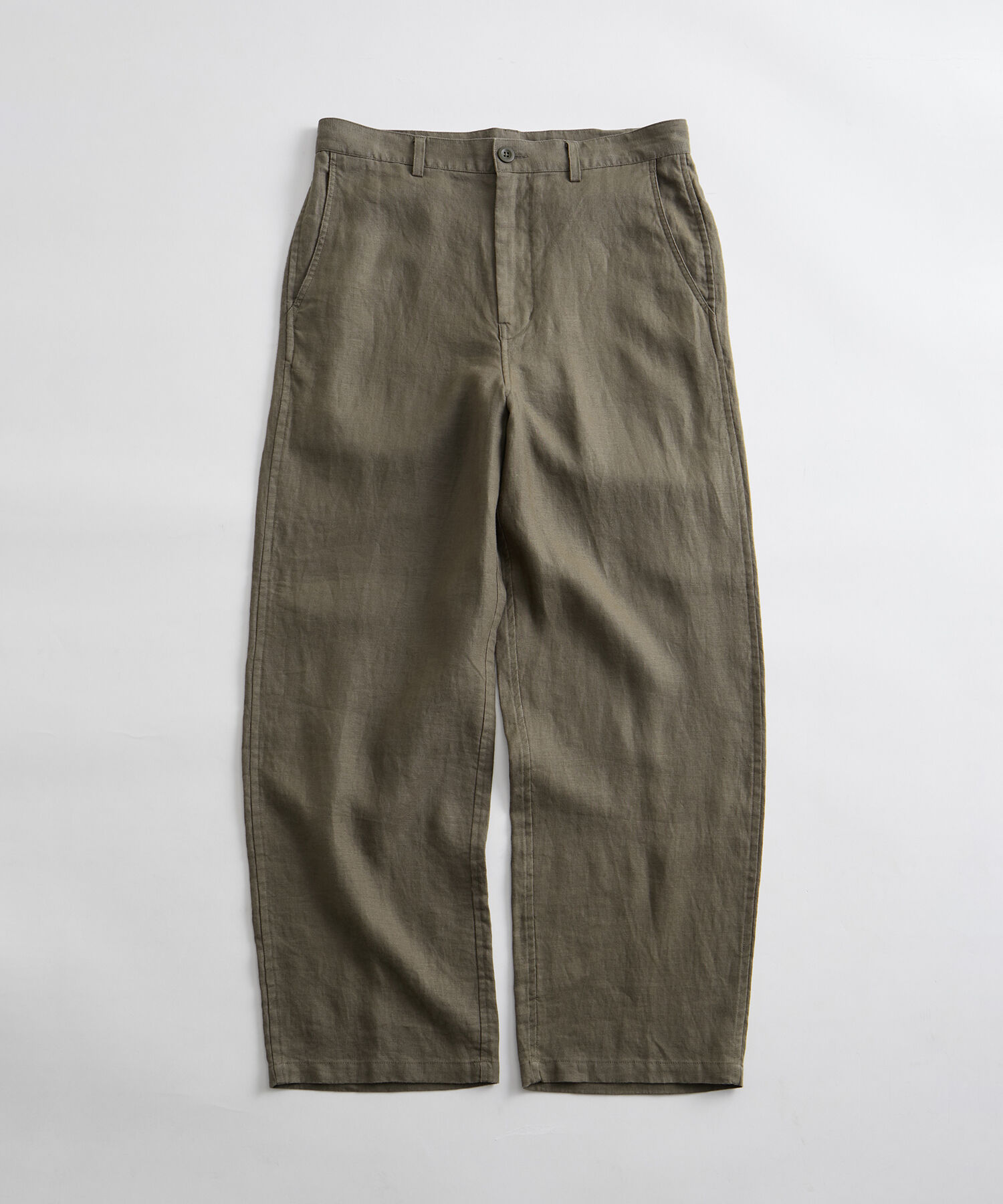 ADAM ET ROPE'「リネン ワイドパンツ / ロングシーズン着用可能 / セットアップ対応」|スラックス|