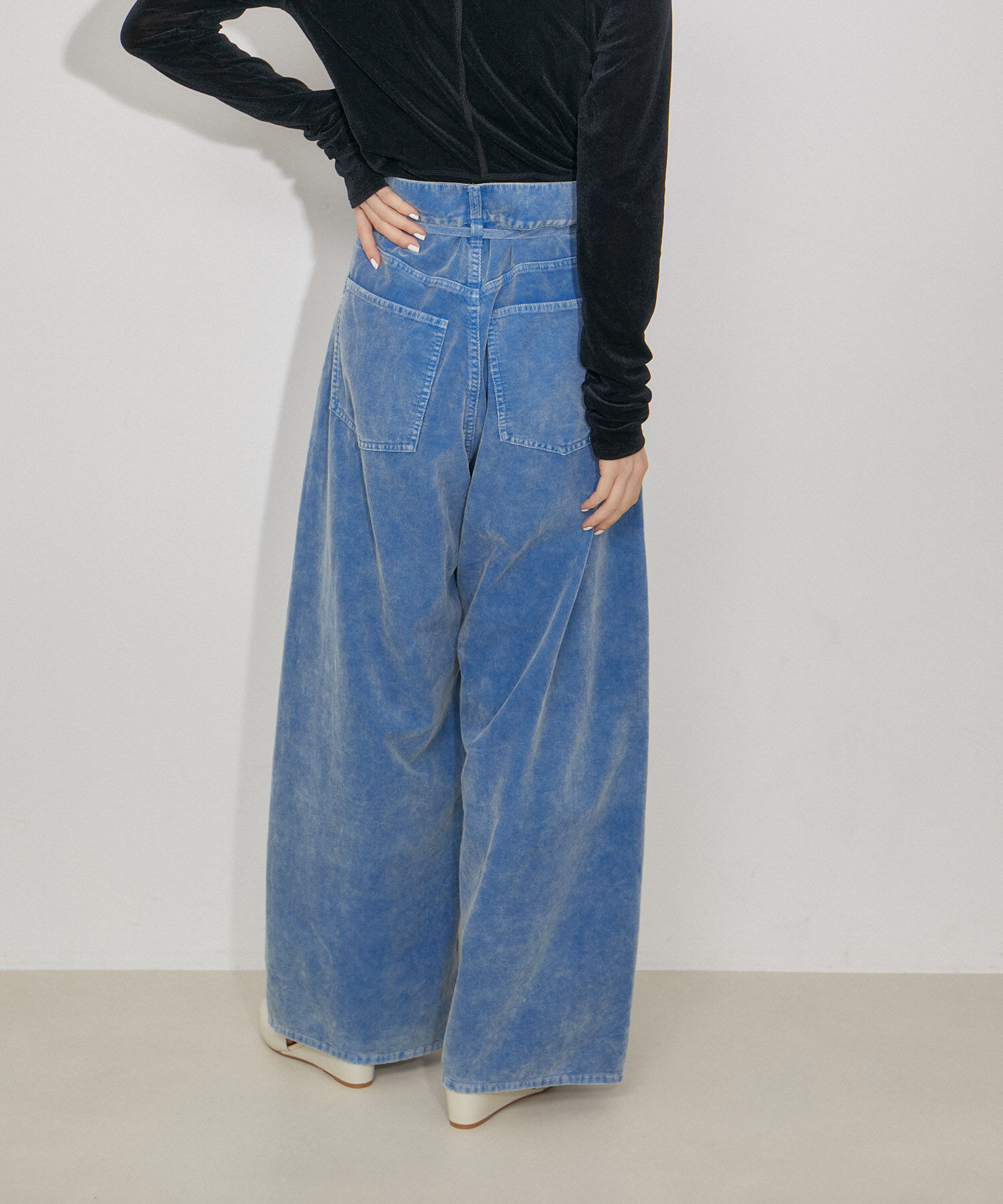 ADAM ET ROPE'「【一部WEB限定サイズ】ガーメントダイコーデュロイパンツ」|その他|