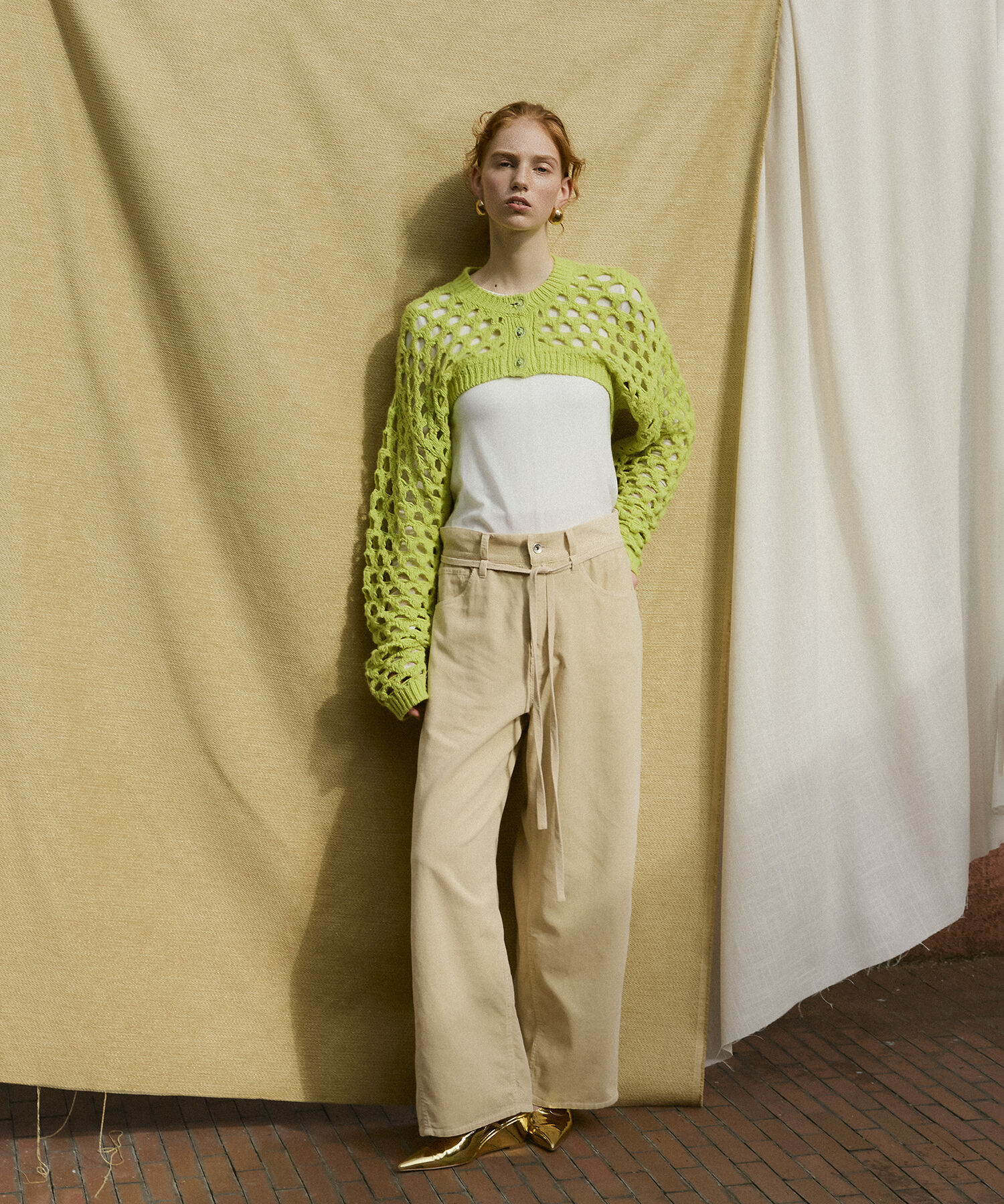 ADAM ET ROPE'「【一部WEB限定サイズ】ガーメントダイコーデュロイパンツ」|その他|