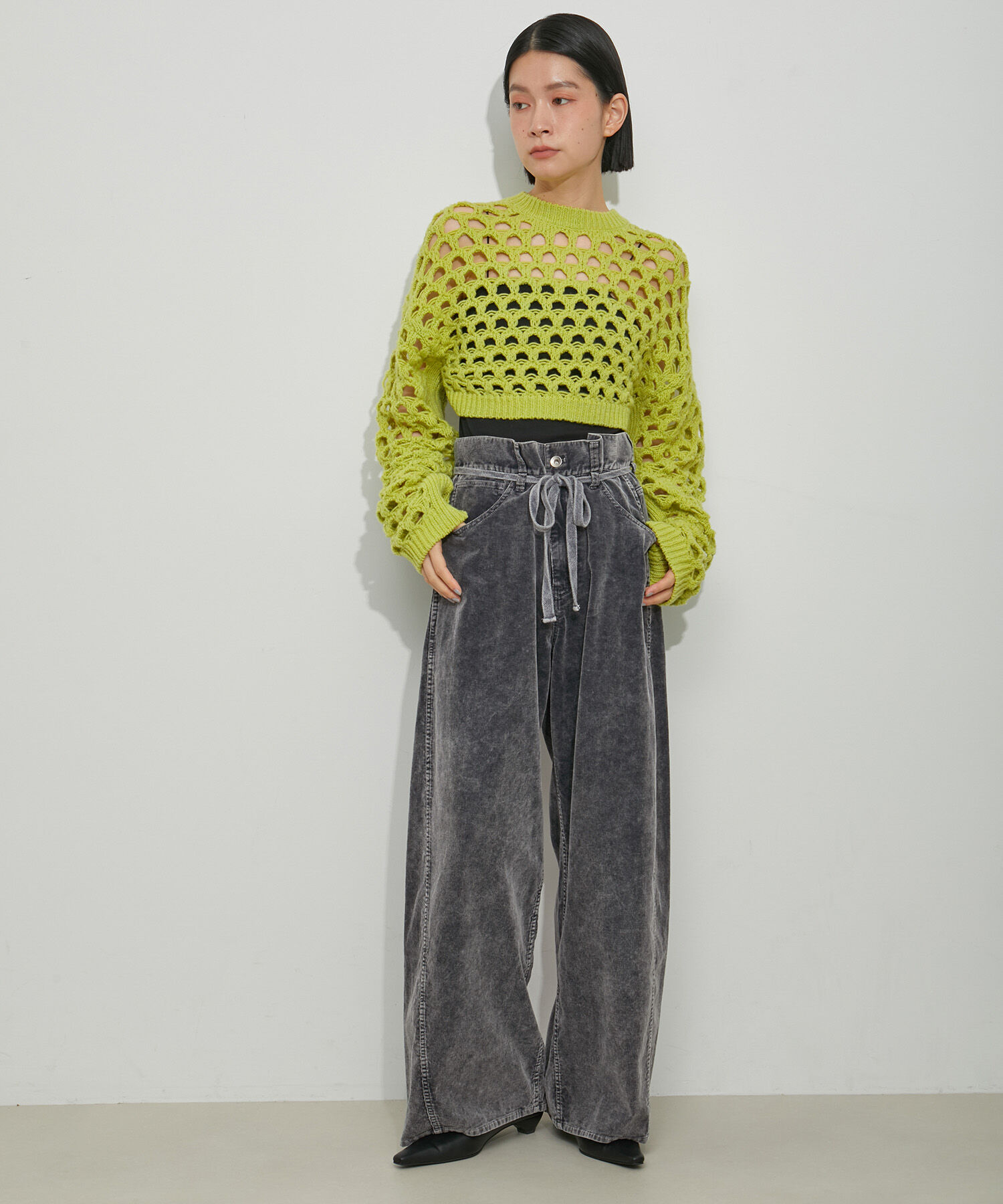 ADAM ET ROPE'「【一部WEB限定サイズ】ガーメントダイコーデュロイパンツ」|その他|