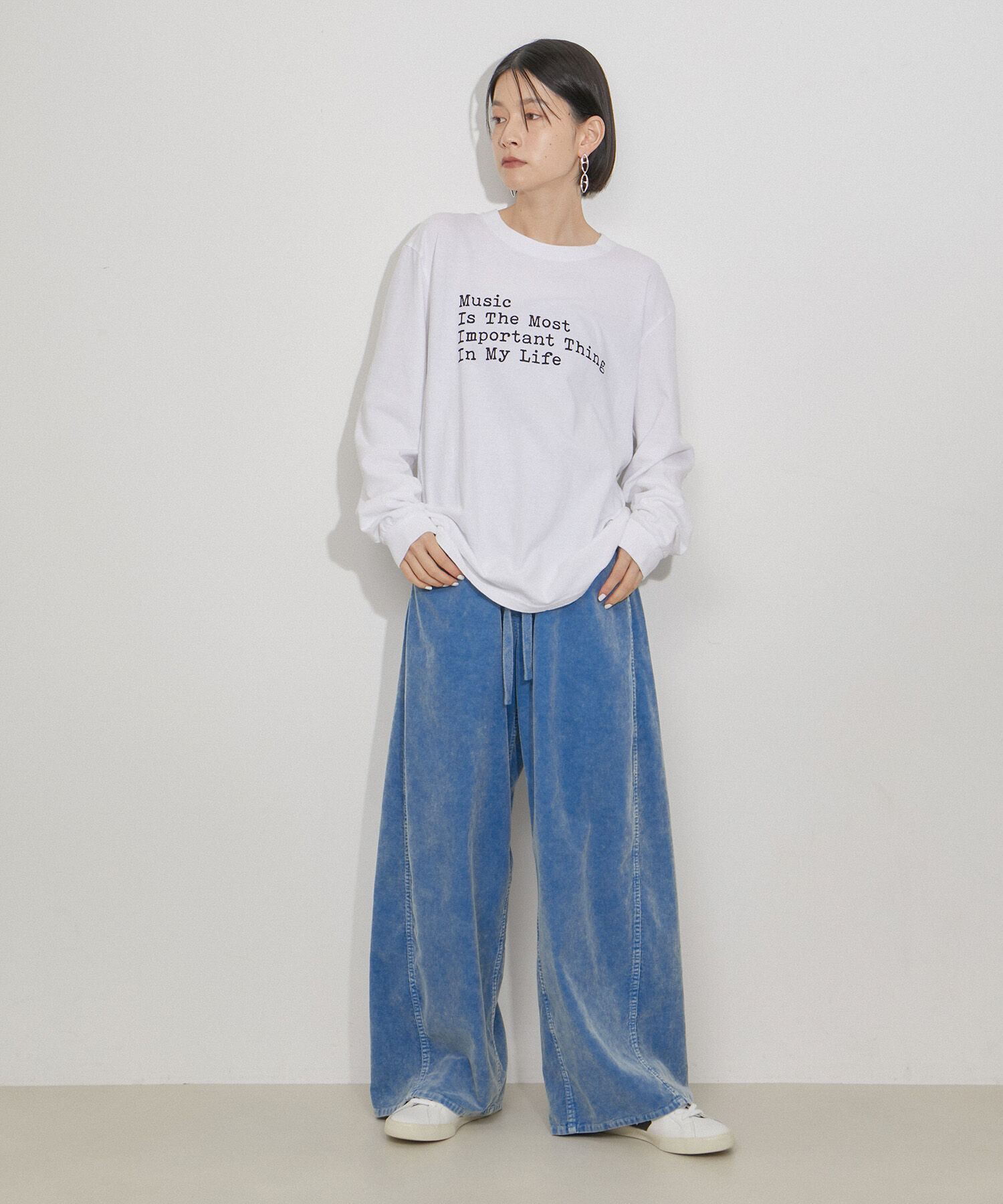 ADAM ET ROPE'「【一部WEB限定サイズ】ガーメントダイコーデュロイパンツ」|その他|