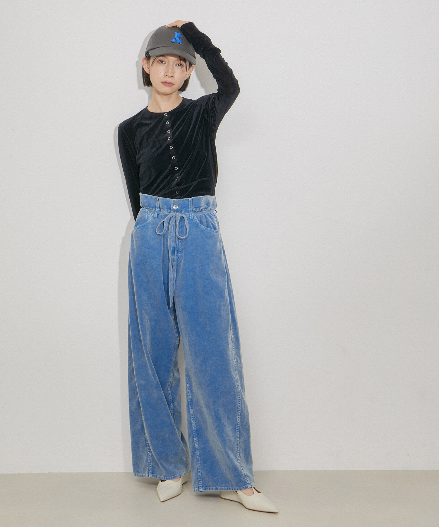 ADAM ET ROPE'「【一部WEB限定サイズ】ガーメントダイコーデュロイパンツ」|その他|