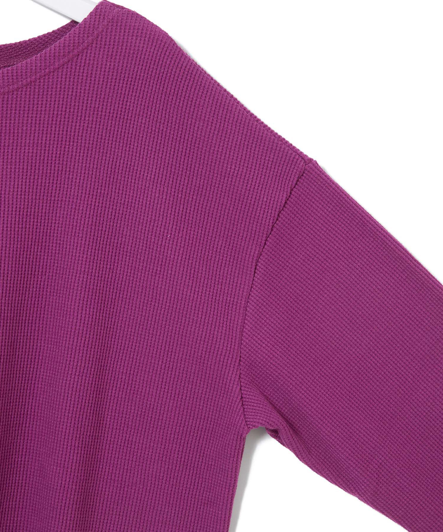 ADAM ET ROPE'「【Miller for ADAM ET ROPE】別注WAFFLE L/S TEE」|Tシャツ・カットソー|