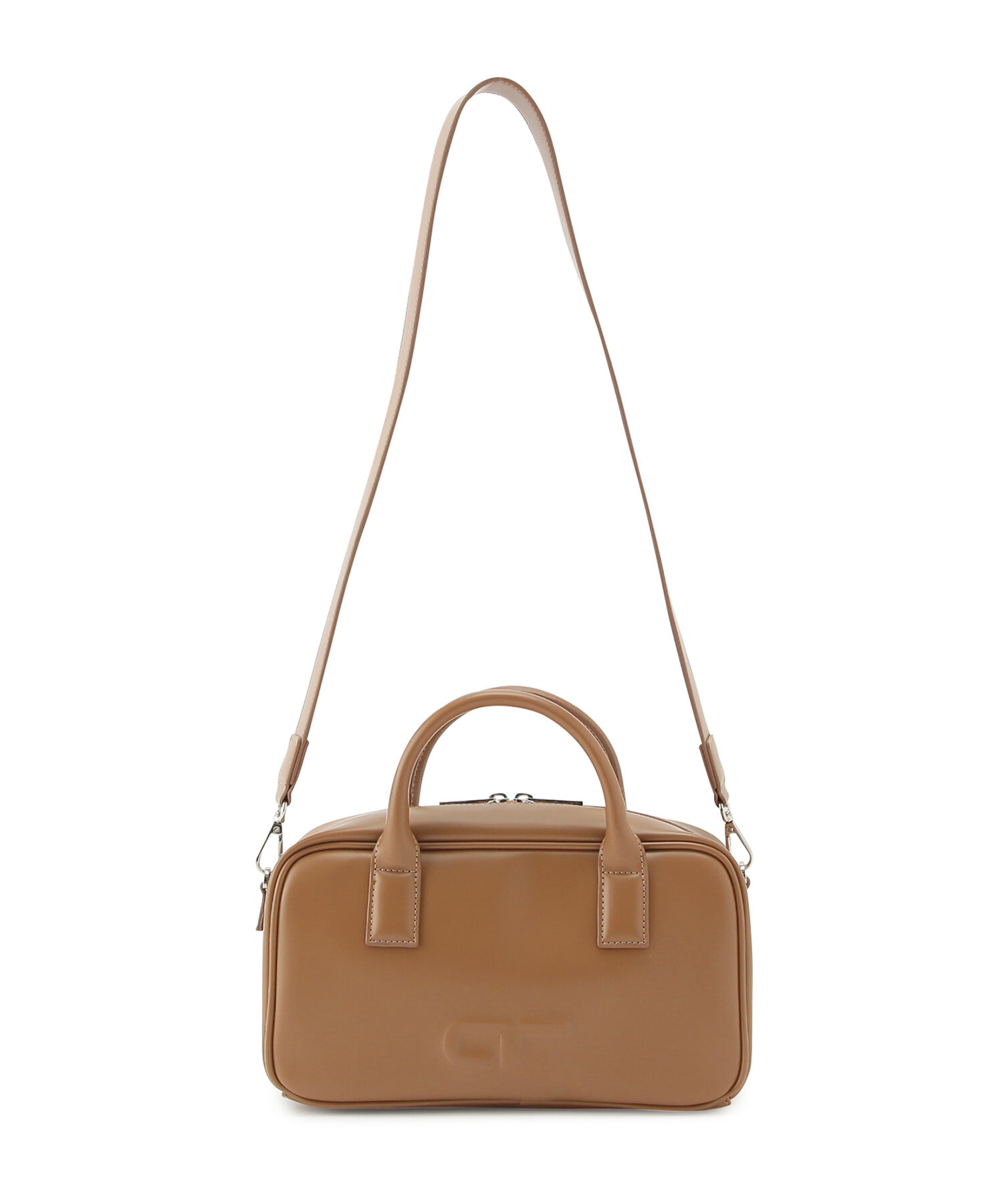 ADAM ET ROPE'「【一部WEB限定カラー・再入荷・サステナブル】ロゴスクエアボストンバッグ」|ショルダー・メッセンジャー|