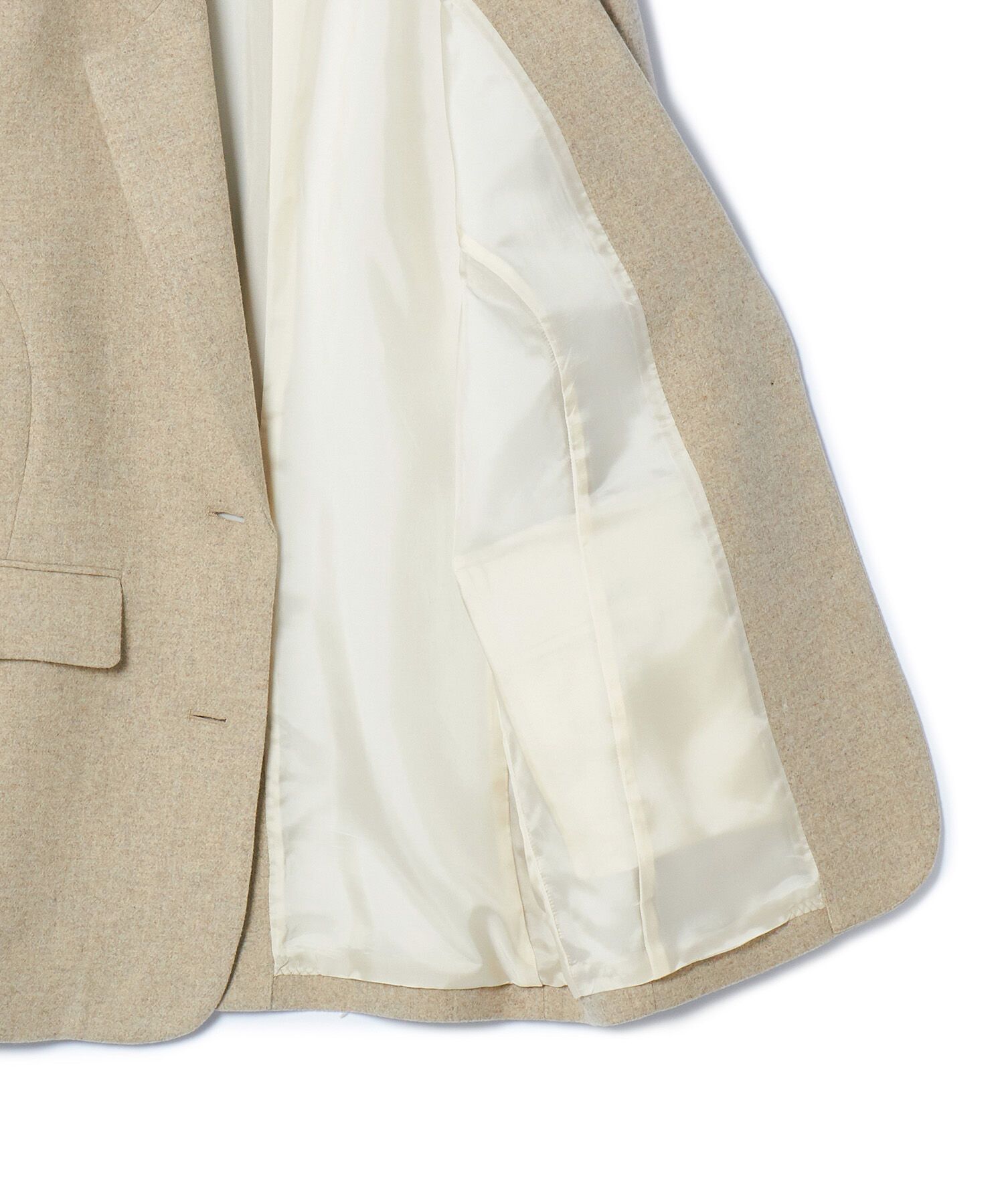 ADAM ET ROPE'「ボンディングオーバージャケットコート」|テーラードジャケット|