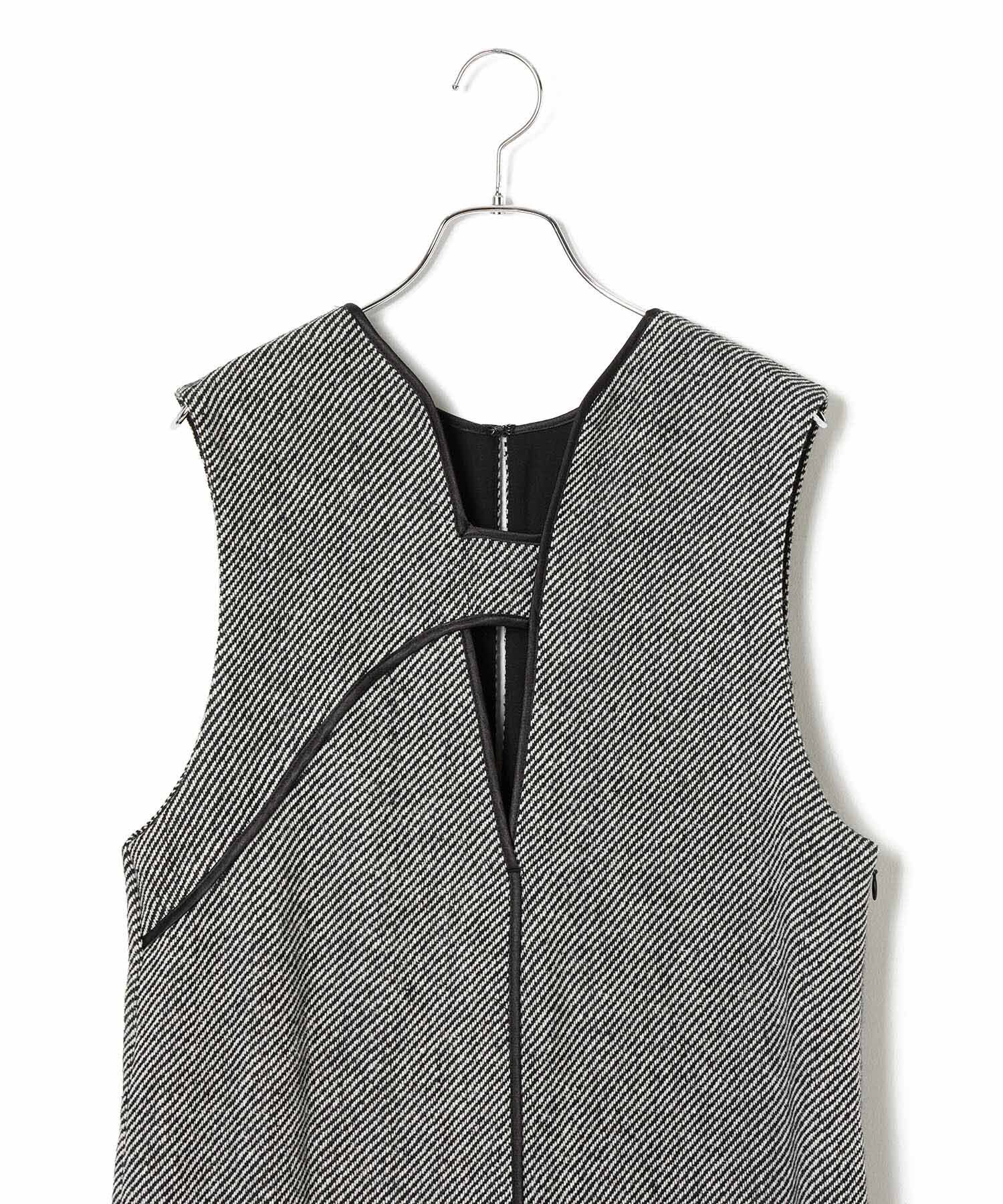 ADAM ET ROPE'「【WEB限定】２WAYツイードジャンパースカート」|ワンピース|