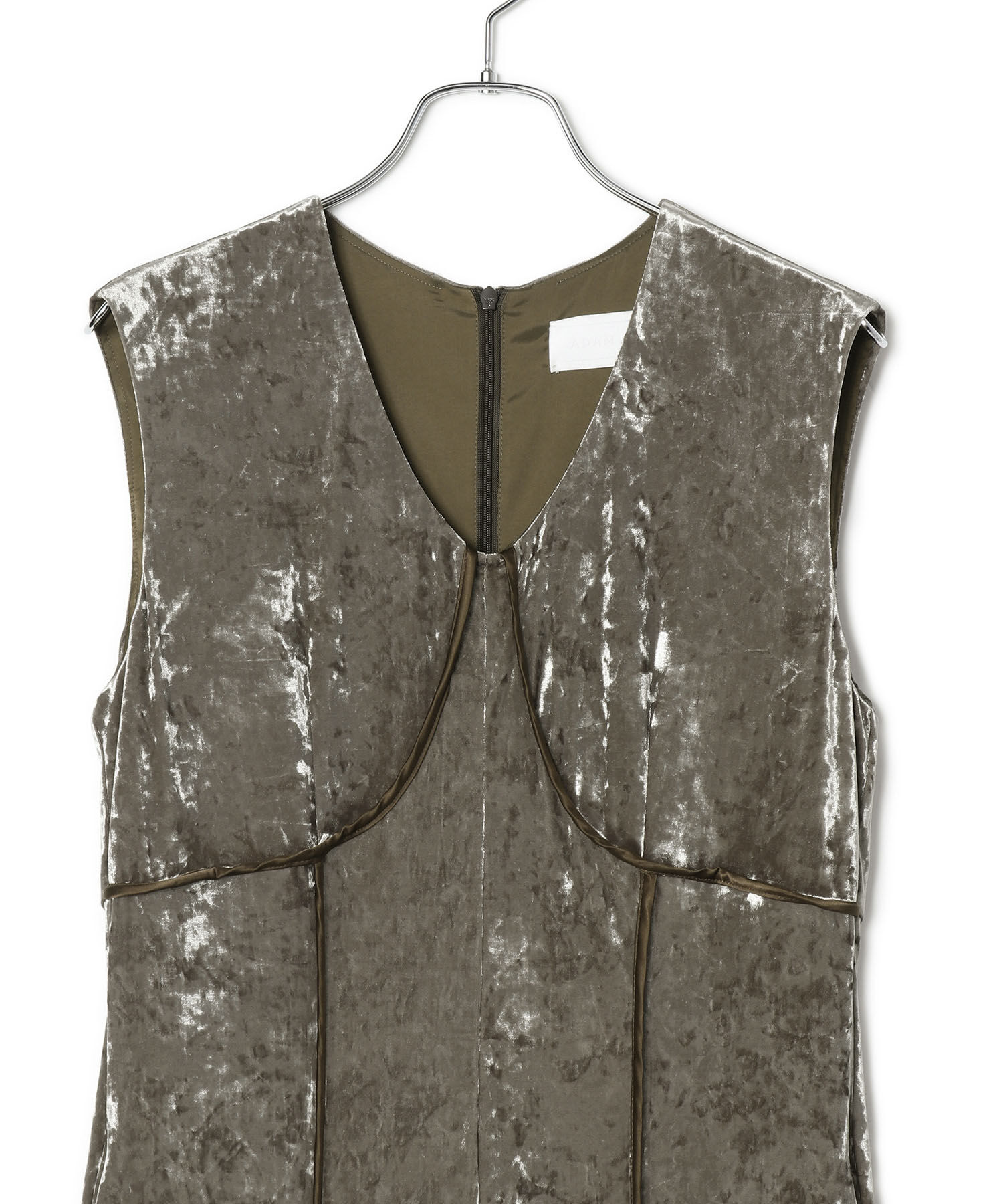 ADAM ET ROPE'「ベロアロンパース」|オールインワン|