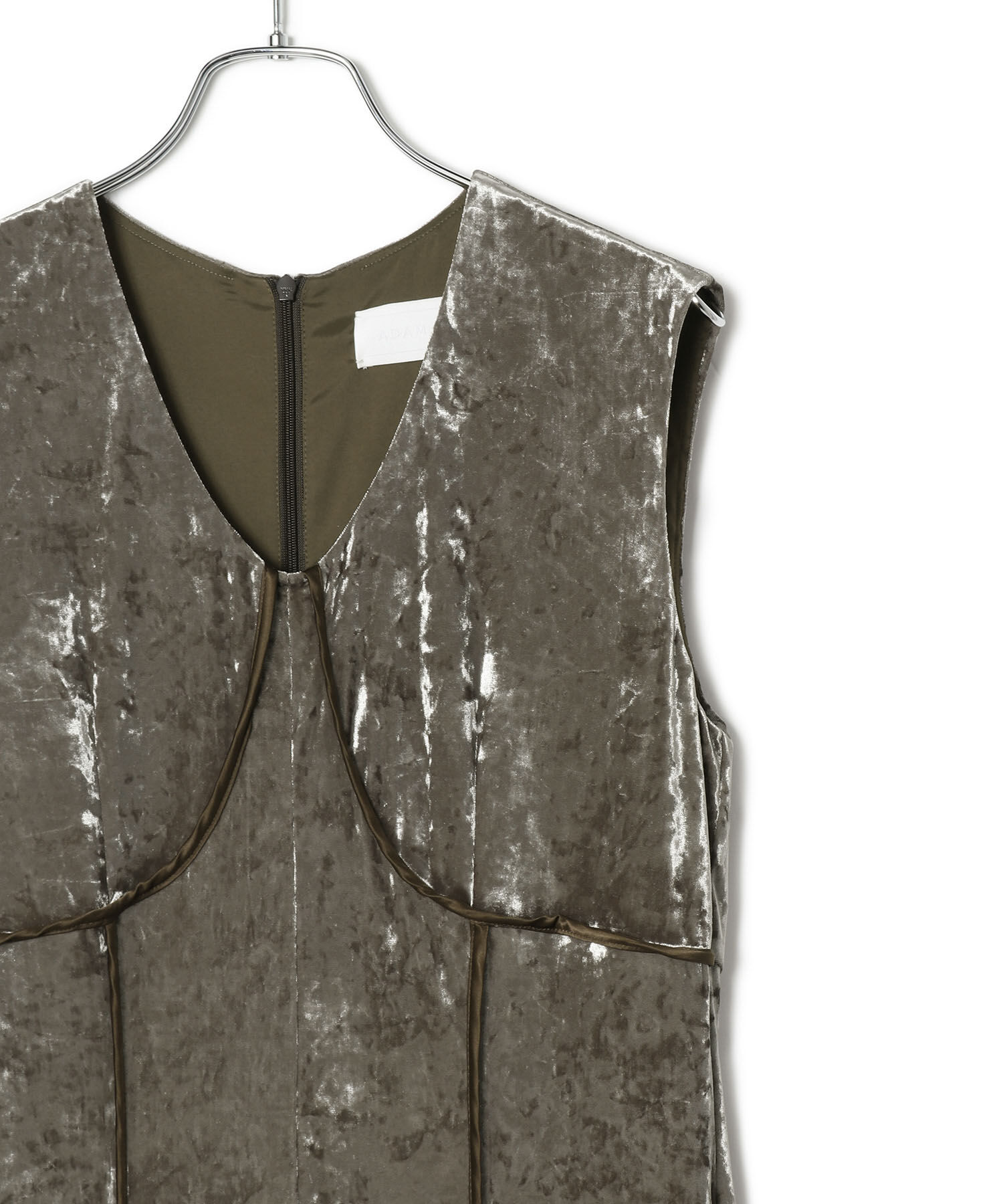 ADAM ET ROPE'「ベロアロンパース」|オールインワン|