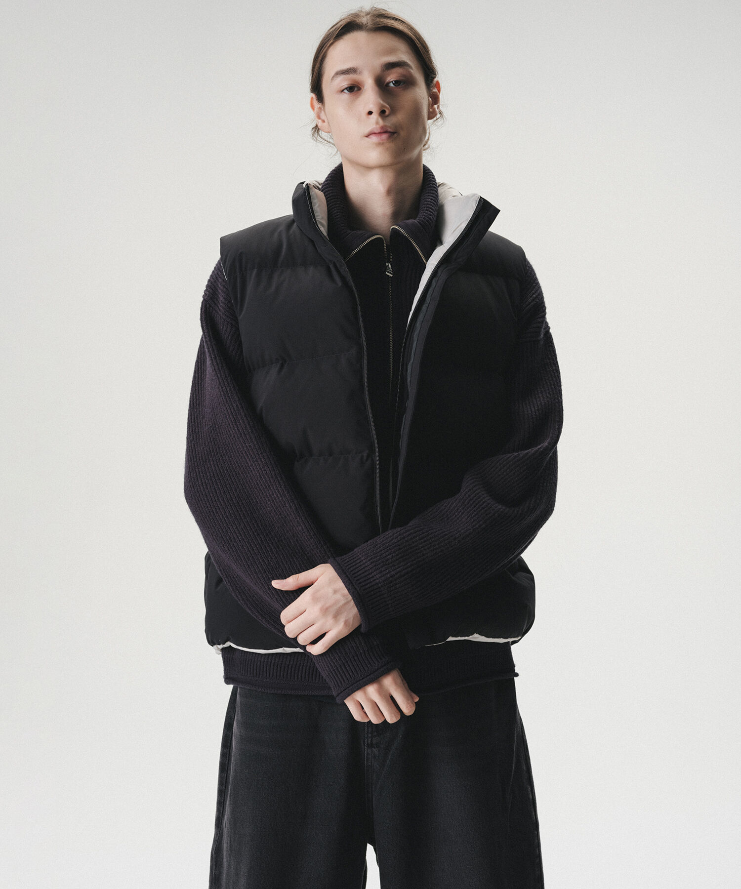 ADAM ET ROPE'「【ACT_81 Monta】REVERSIBLE VOLUME DOWN VEST」|その他|