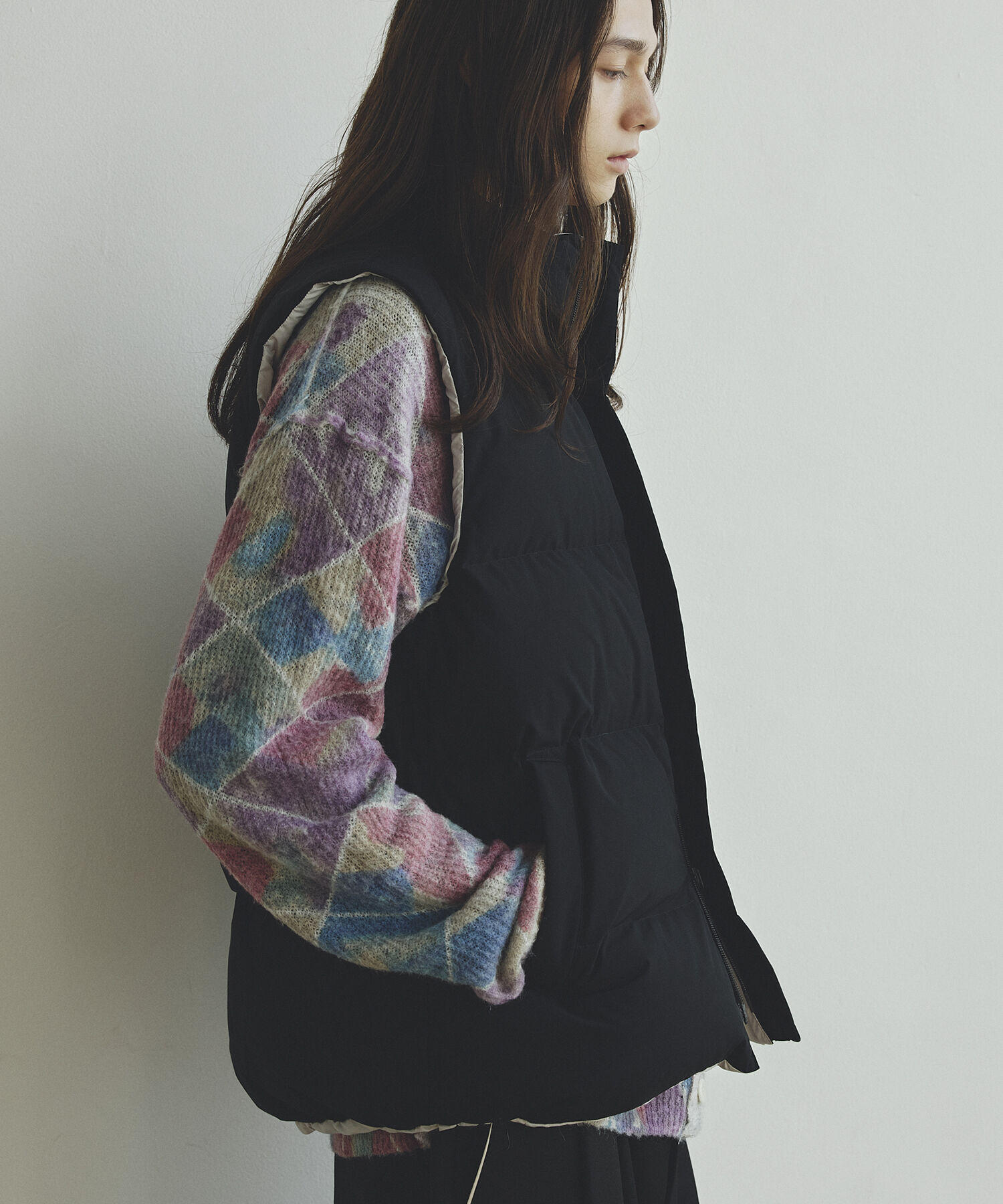 ADAM ET ROPE'「【ACT_81 Monta】REVERSIBLE VOLUME DOWN VEST」|その他|