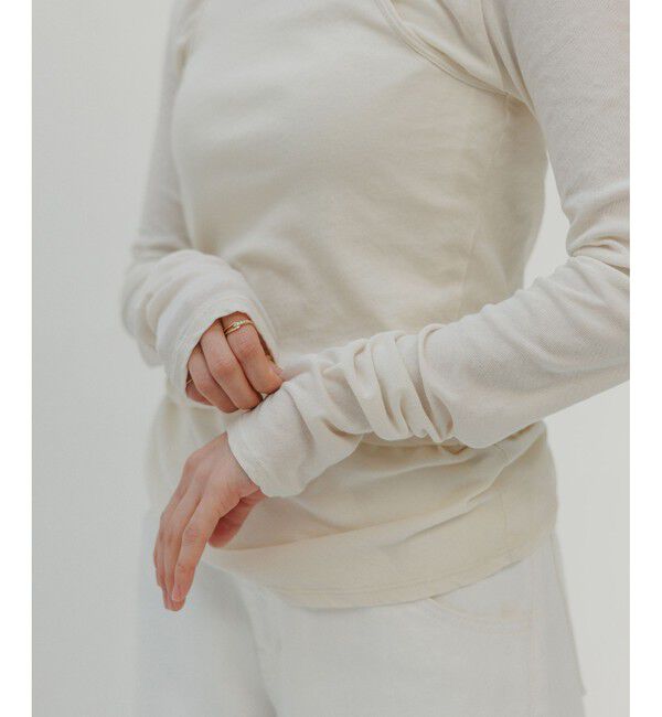 ADAM ET ROPE'「【EMOELLE】キャミソールコンビロンT」|Tシャツ・カットソー|