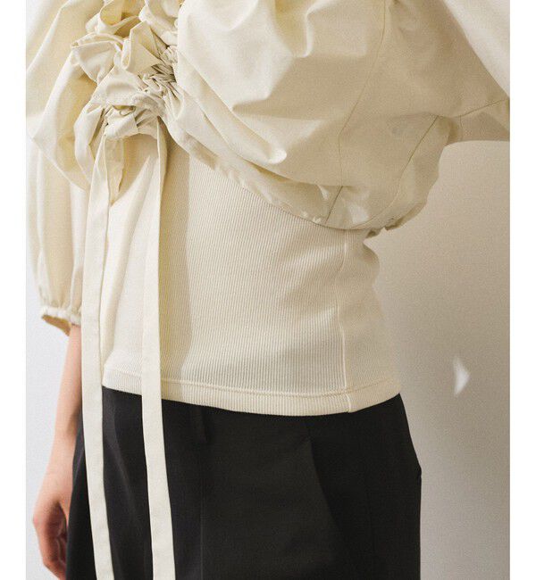 ADAM ET ROPE'「【サステナブル】ブラウスセットタンクトップ」|シャツ・ブラウス|