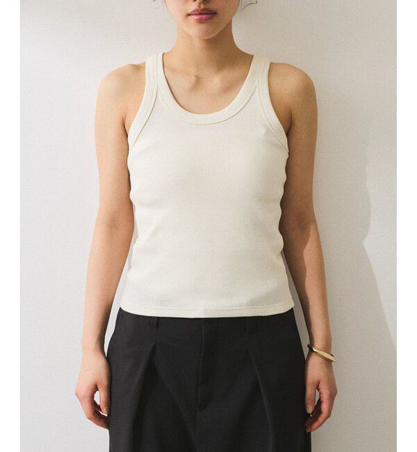 ADAM ET ROPE'「【サステナブル】ブラウスセットタンクトップ」|シャツ・ブラウス|