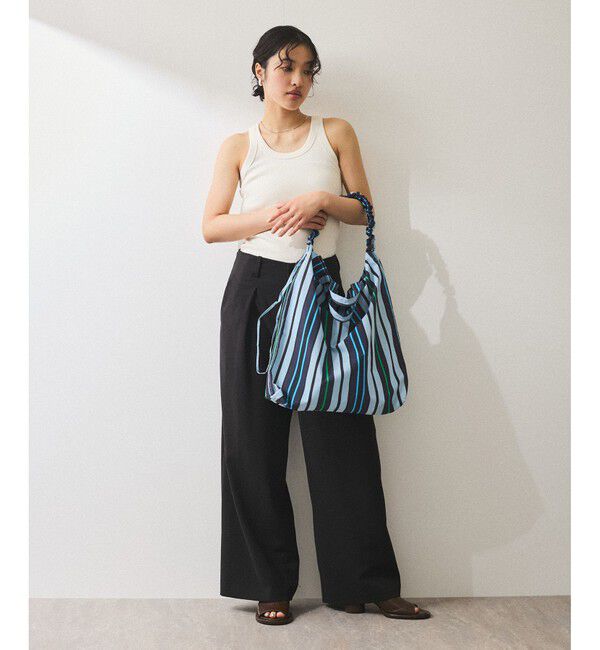 ADAM ET ROPE'「【サステナブル】ブラウスセットタンクトップ」|シャツ・ブラウス|