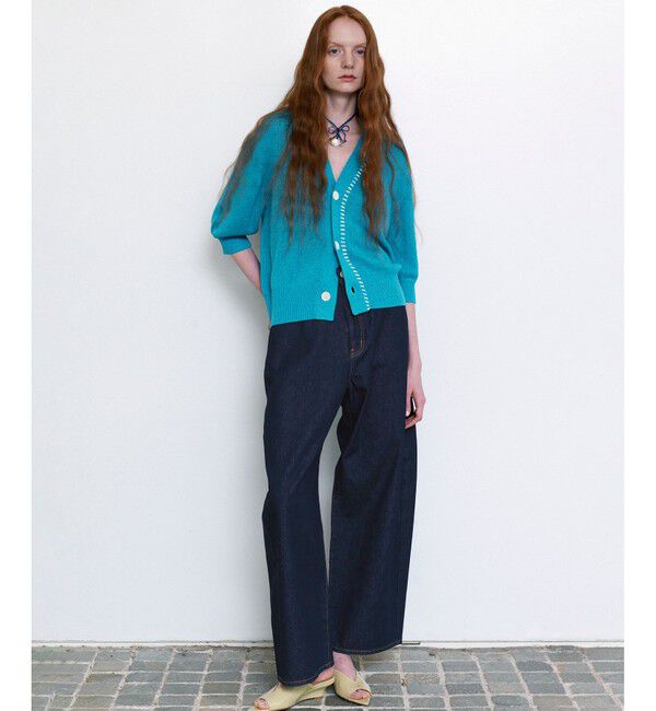 ADAM ET ROPE'「ポインテッドウェッジミュール」|サンダル|