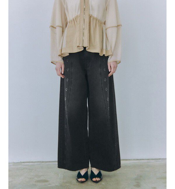 ADAM ET ROPE'「イノセンスフラワーデニム」|デニム|