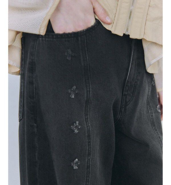 ADAM ET ROPE'「イノセンスフラワーデニム」|デニム|