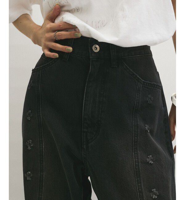 ADAM ET ROPE'「イノセンスフラワーデニム」|デニム|