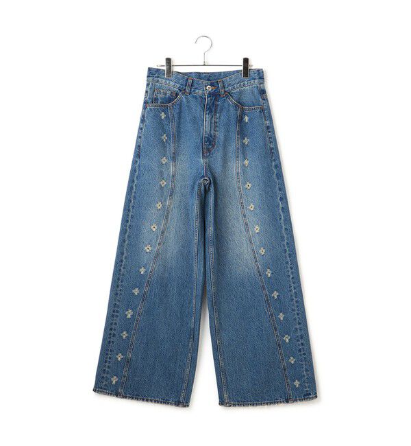 ADAM ET ROPE'「イノセンスフラワーデニム」|デニム|