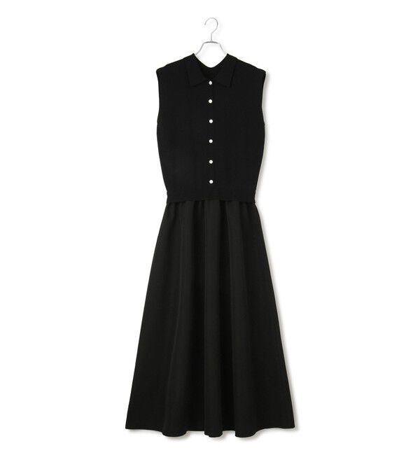 ADAM ET ROPE'「【WEB限定】ニットベストドッキングワンピース」|ワンピース|