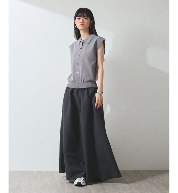 ADAM ET ROPE'「【WEB限定】ニットベストドッキングワンピース」|ワンピース|