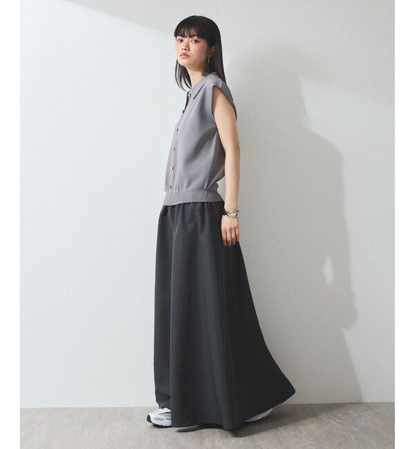 ADAM ET ROPE'「【WEB限定】ニットベストドッキングワンピース」|ワンピース|