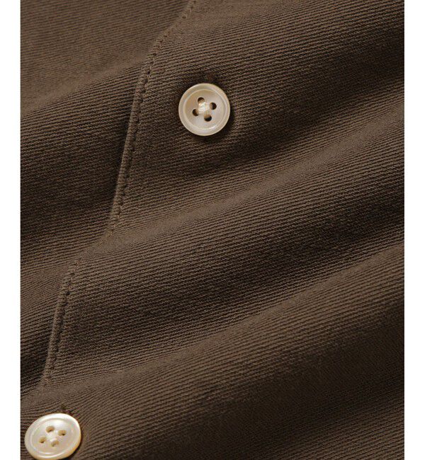 ADAM ET ROPE'「 接触冷感【MINUS】オープンカラー シャツ」|シャツ・ブラウス|