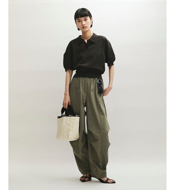 ADAM ET ROPE'「ラミーニットポロシャツ」|ポロシャツ|