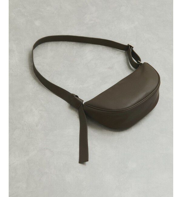 ADAM ET ROPE'「【WEB限定】・【サステナブル】ムスビショルダーバッグ」|ショルダー・メッセンジャー|カーキー(36)