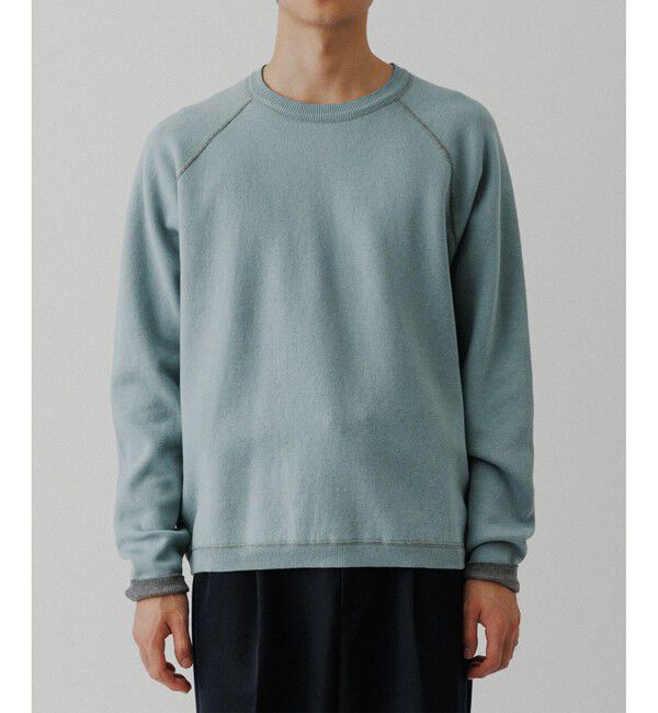 ADAM ET ROPE'「《リバーシブル》カシミヤブレンド ニットプルオーバー」|ニット・セーター|