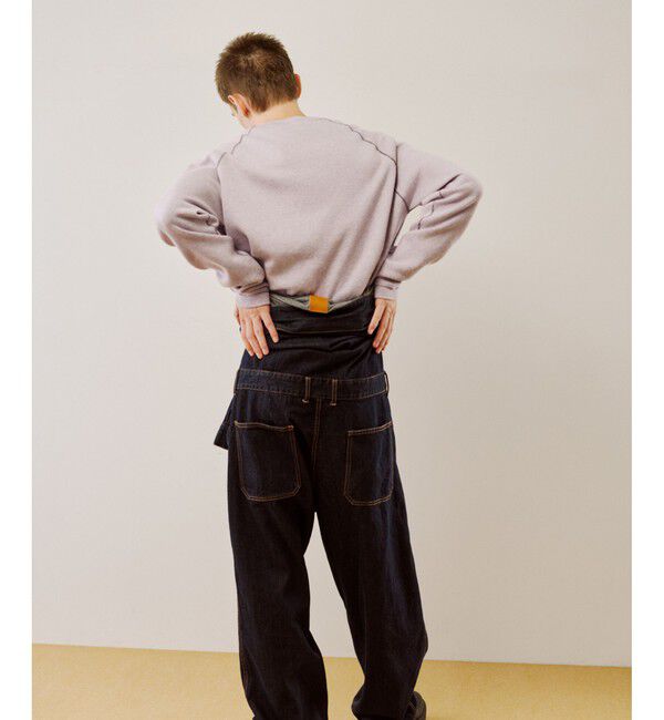 ADAM ET ROPE'「《リバーシブル》カシミヤブレンド ニットプルオーバー」|ニット・セーター|