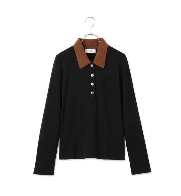 ADAM ET ROPE'「【WEB限定】ロングスリーブポロシャツ」|ポロシャツ|