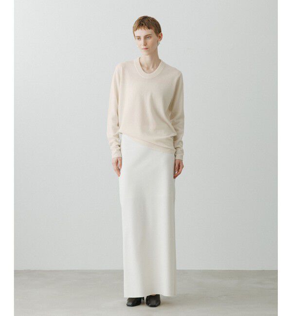 ADAM ET ROPE'「【EMOELLE】カシミヤニットプルオーバー」|ニット・セーター|