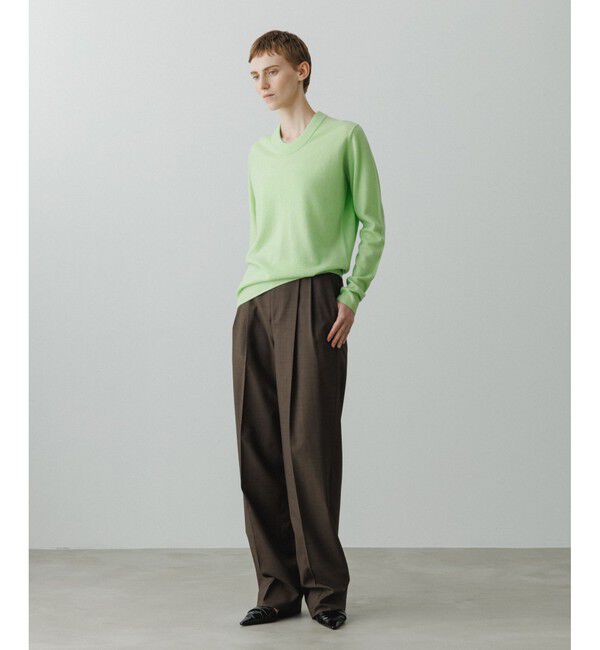 ADAM ET ROPE'「【EMOELLE】カシミヤニットプルオーバー」|ニット・セーター|