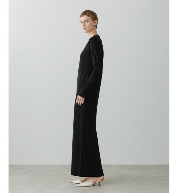 ADAM ET ROPE'「【EMOELLE】ミニ裏毛ワンピース」|ワンピース|