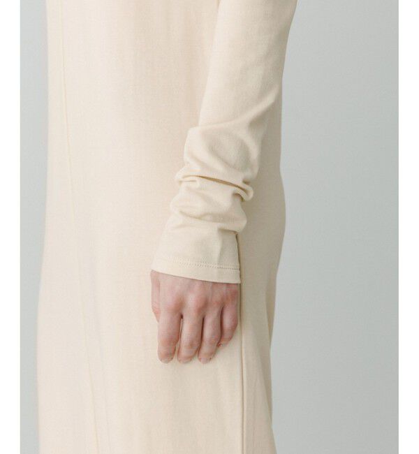 ADAM ET ROPE'「【EMOELLE】ミニ裏毛ワンピース」|ワンピース|