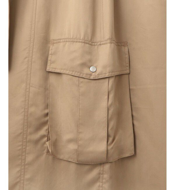 ADAM ET ROPE'「【サステナブル】キュプラカーゴスカート」|スカート|