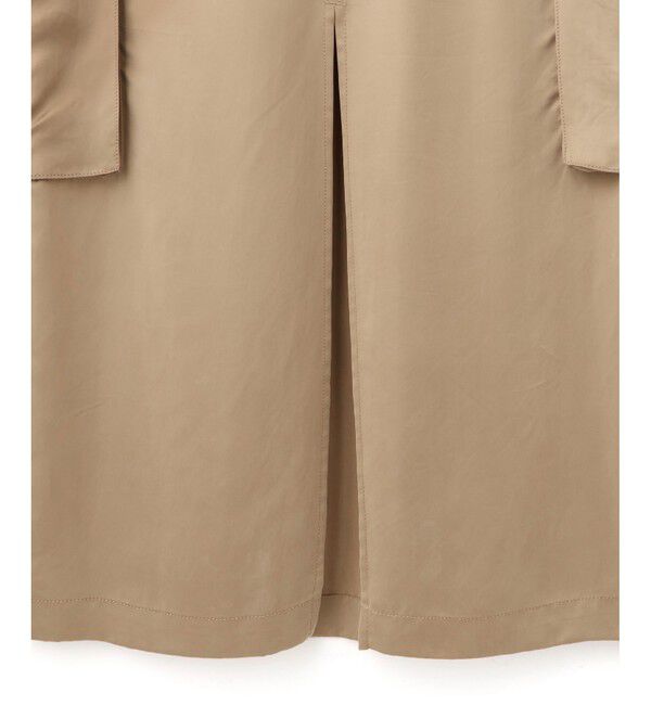 ADAM ET ROPE'「【サステナブル】キュプラカーゴスカート」|スカート|