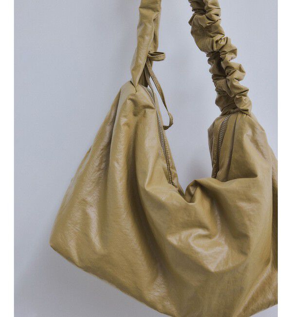 ADAM ET ROPE'「ボックスギャザーワンショルダーバッグ」|ショルダー・メッセンジャー|