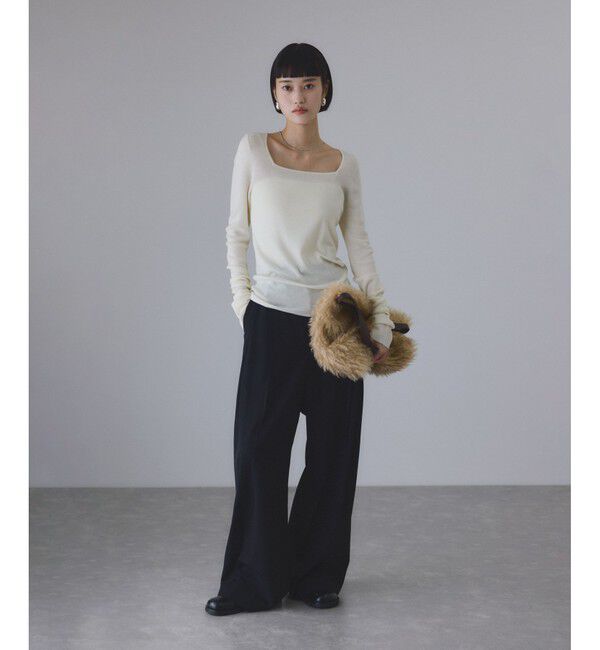 ADAM ET ROPE'「Steiff ファークラッチトート」|トートバッグ|