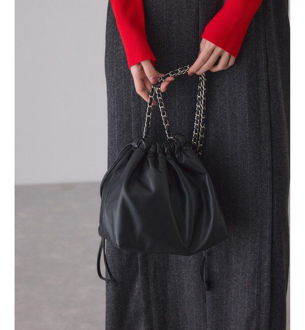 ADAM ET ROPE'「【WEB限定】チェーンショルダーバッグ」|ショルダー・メッセンジャー|