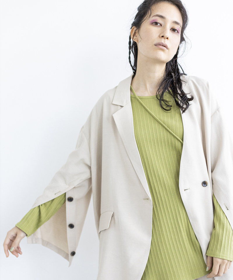  「アシンメトリージャケット」|テーラードジャケット|