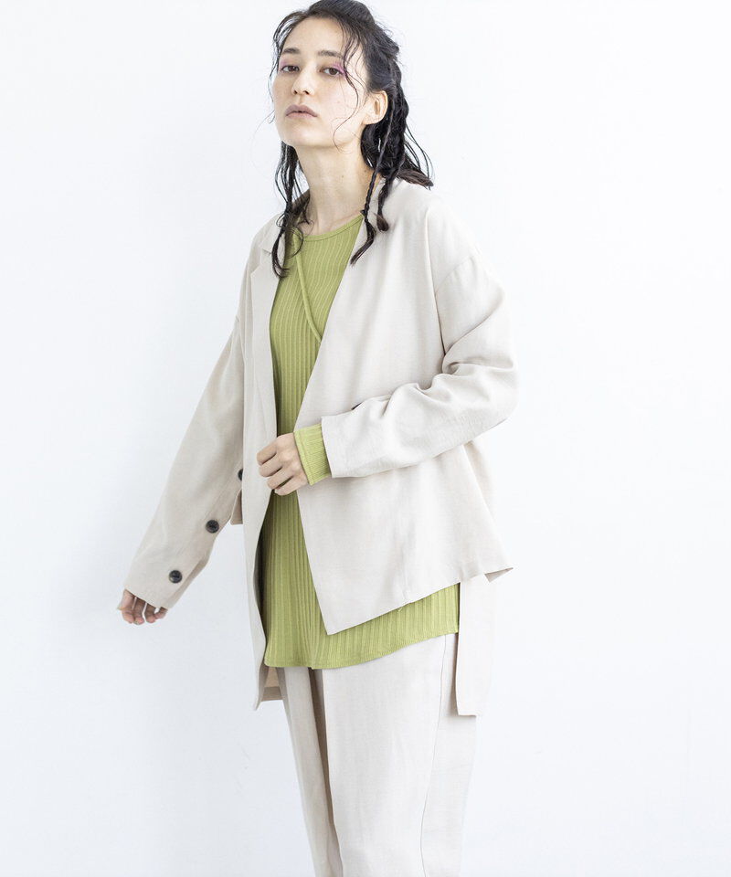  「アシンメトリージャケット」|テーラードジャケット|