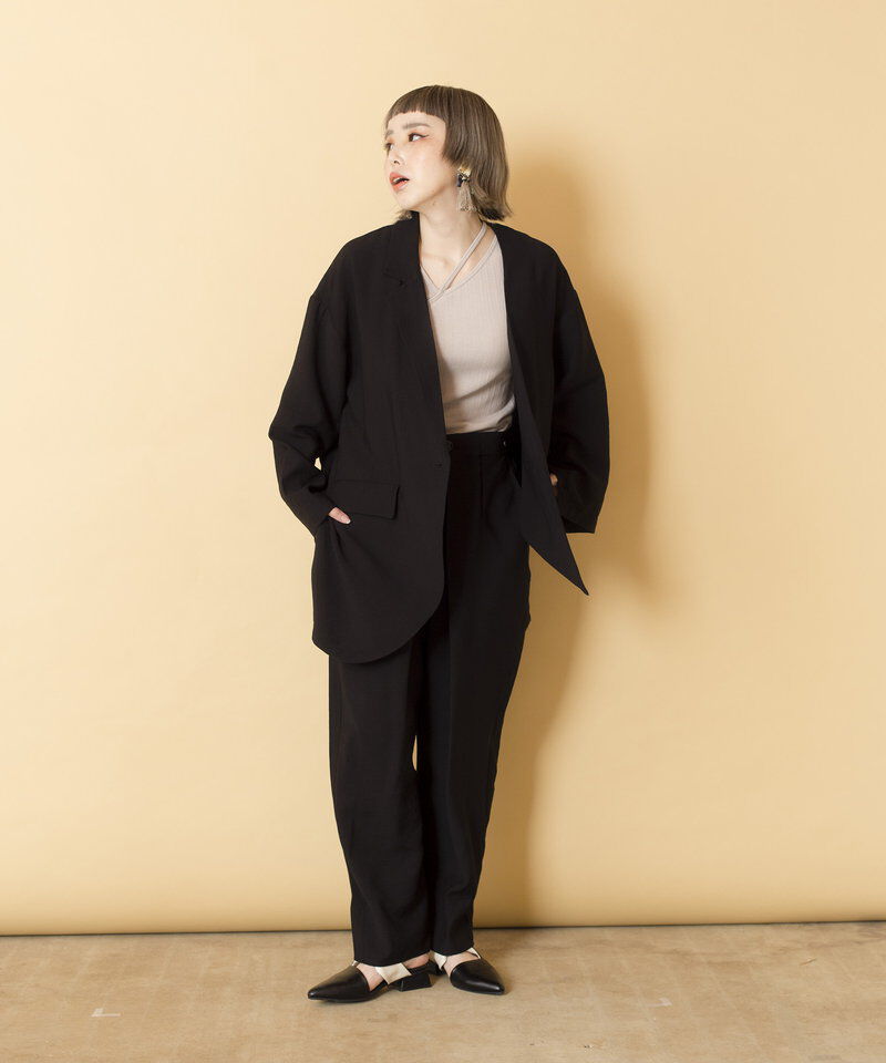  「アシンメトリージャケット」|テーラードジャケット|