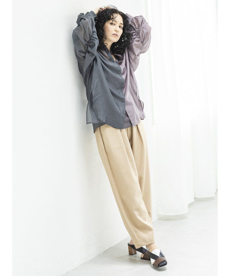  「ボリュームスリーブブラウス」|シャツ・ブラウス|