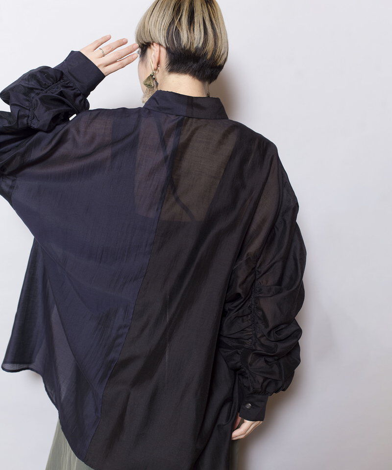  「ボリュームスリーブブラウス」|シャツ・ブラウス|