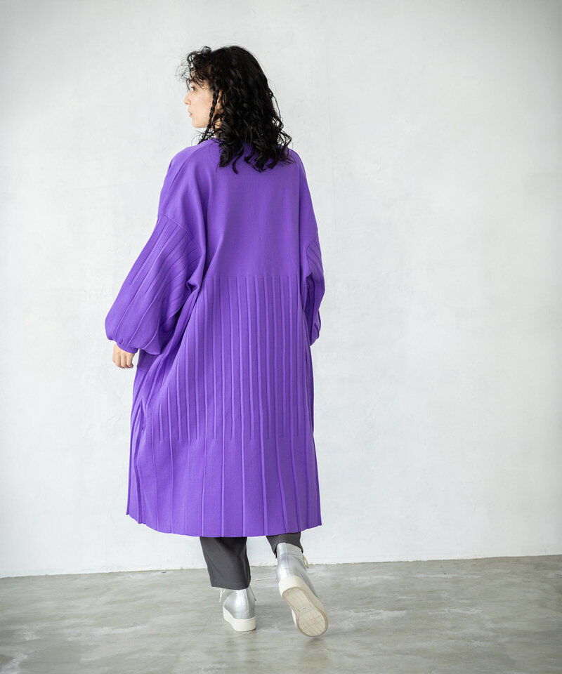  「プリーツニットカーディガン」|ニット・セーター|